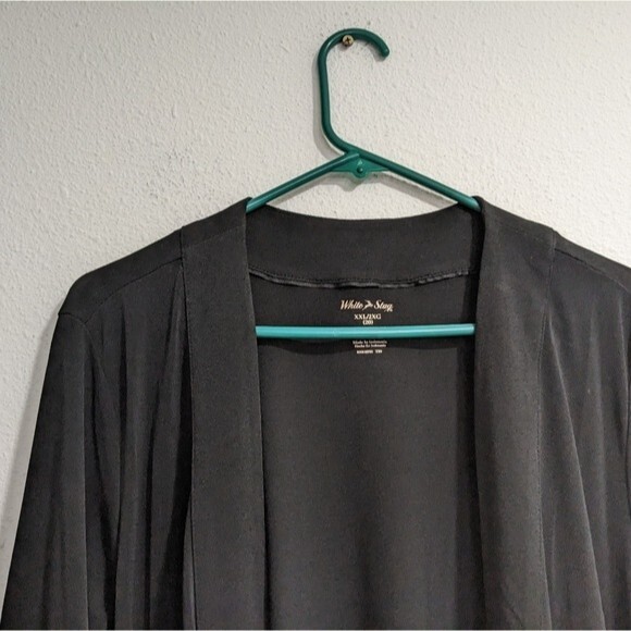 White Stag Black Fly Away Cardigan, Women's XXL (20), Polyester/Spandex - Picture 5 of 12
